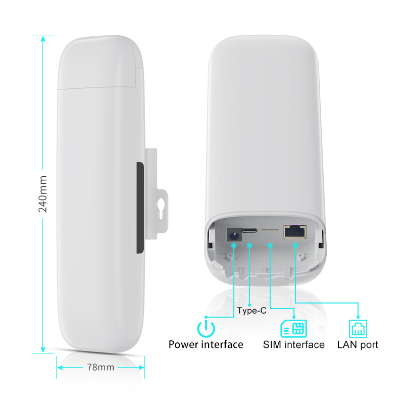 5G Outdoor Cpe Nsa Sa - Outdoor 5g Sim Router 2.5Gbps Network