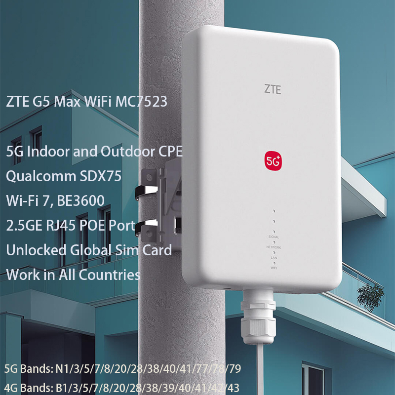 5G Outdoor Cpe Nsa Sa - Unlocked ZTE 5G Outdoor CPE G5