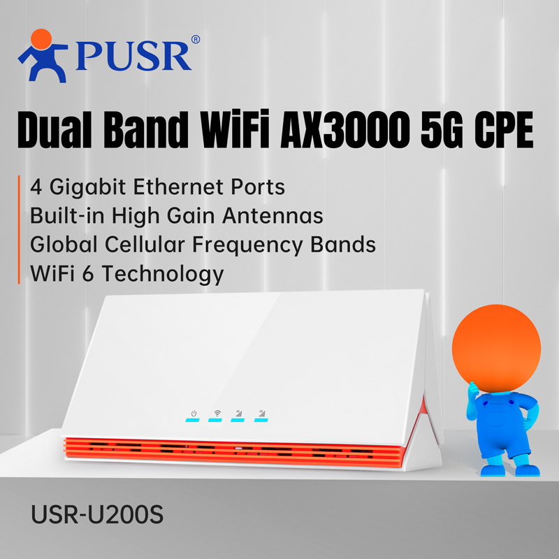 PUSR Global 4G/5G Dual Band Wi - 4G Router Sim Card Slot Gigabit ulasan dan harga