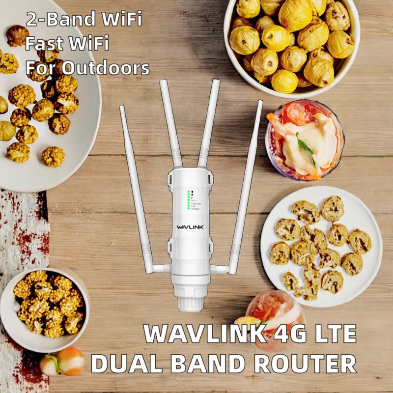4G LTE Outdoor AC1200 Dual Ban - 4G Router Dual Band Wifi Ac1200 ulasan dan harga
