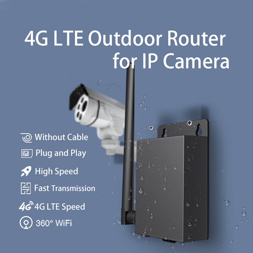 Outdoor 4G LTE WiFi Router wit - 4G Lte Router Outdoor Waterproof ulasan dan harga