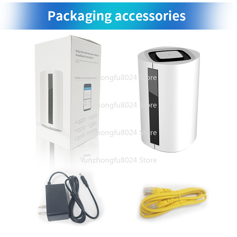 Wireless WiFi6 802.11AX 1800Mp - 4G Router Sim Card Slot Gigabit ulasan dan harga