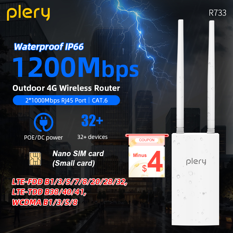 Plery WIFI 5 1200Mbps Wireless - 5G Cpe Router Outdoor ulasan dan harga