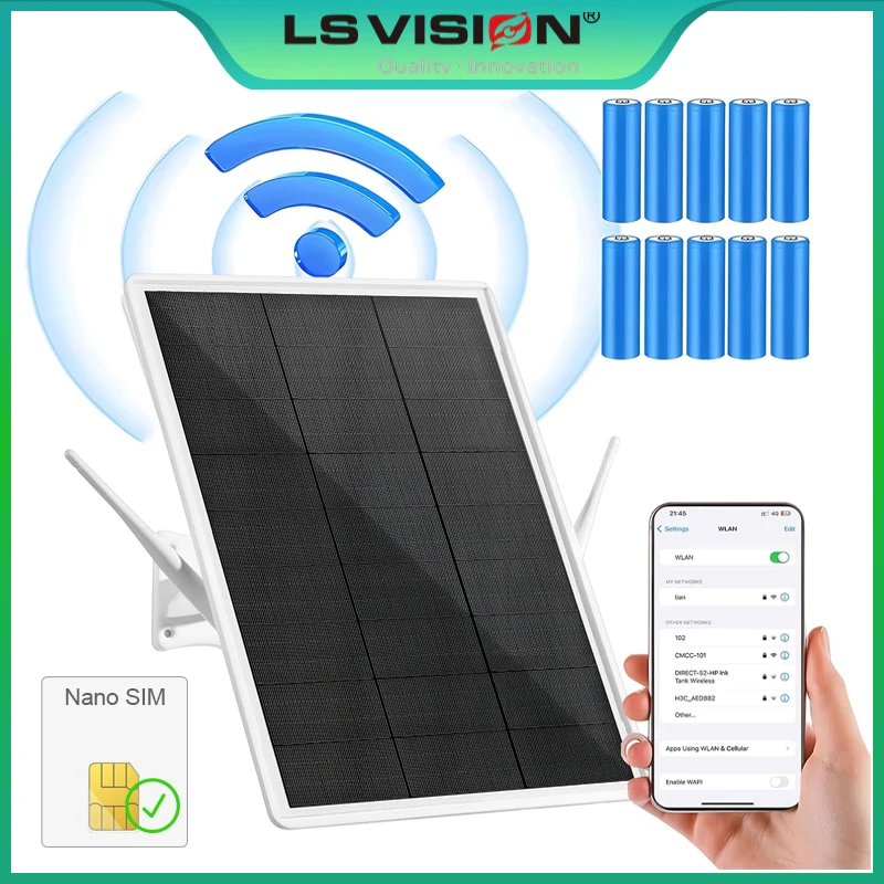 LS VISION Solar 4G LTE Modem R - Industrial 4G Router Vpn ulasan dan harga