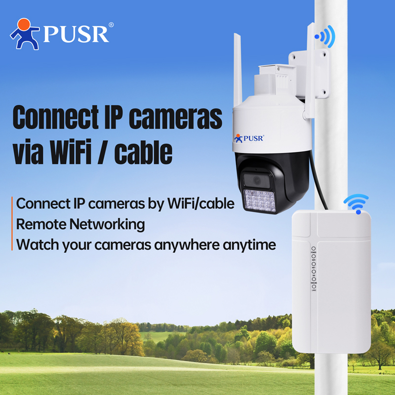 PUSR Outdoor 4G LTE Router CPE - 4G Lte Router Outdoor Waterproof ulasan dan harga