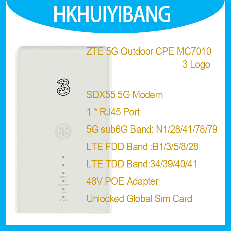 ZTE 5G Outdoor CPE MC7010 48V  - 5G Outdoor Cpe Nsa Sa ulasan dan harga