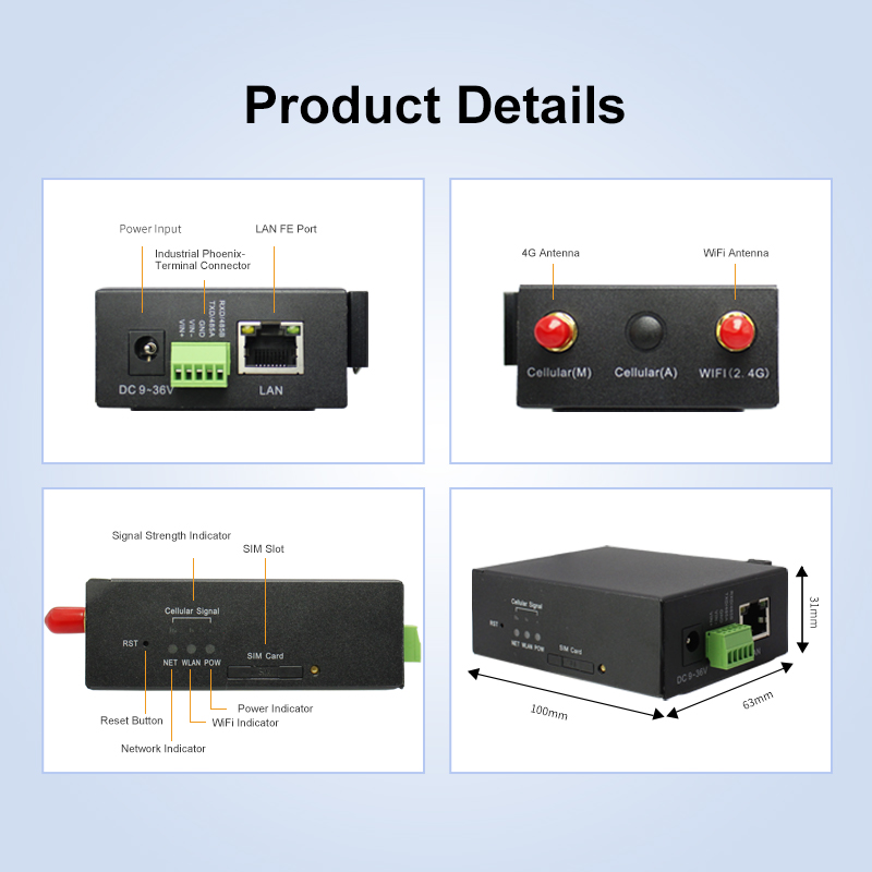 Industrial Grade 4G Router 150 - Industrial 4G Router Vpn ulasan dan harga
