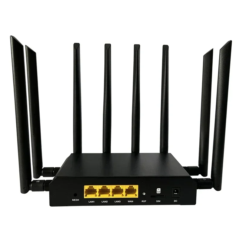 5G WIFI6 home router IPQ6000 G - 4G Router Sim Card Slot Gigabit ulasan dan harga
