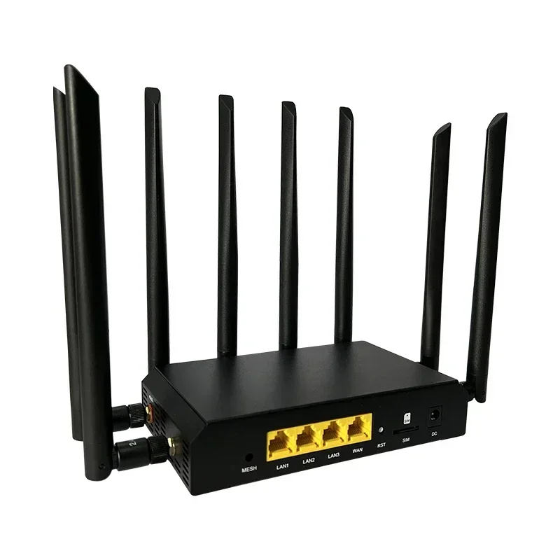 5G WIFI6 home router IPQ6000 G - 4G Router Sim Card Slot Gigabit ulasan dan harga