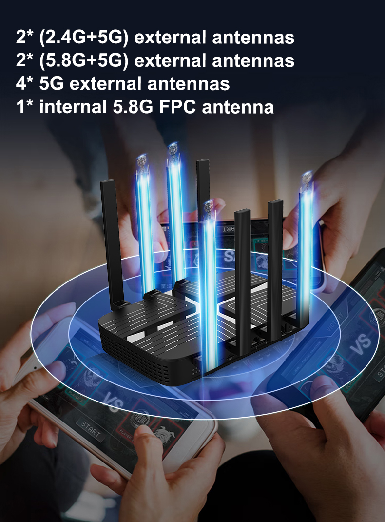 Hot Sale AX3000 WiFi 6 Wireles - 4G Router Sim Card Slot Gigabit ulasan dan harga