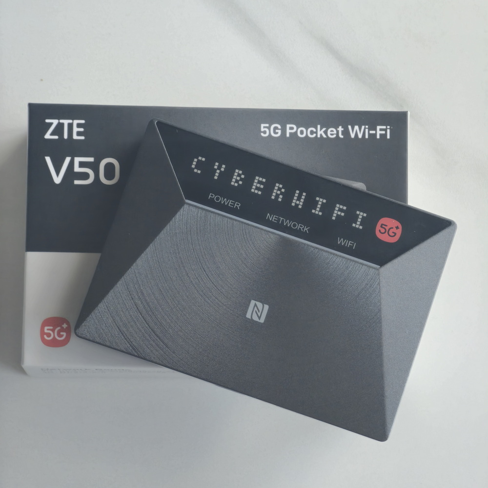 ZTE 5G Mobile WiFi V50 MU3351  - 4G Router Dual Band Wifi Ac1200 ulasan dan harga