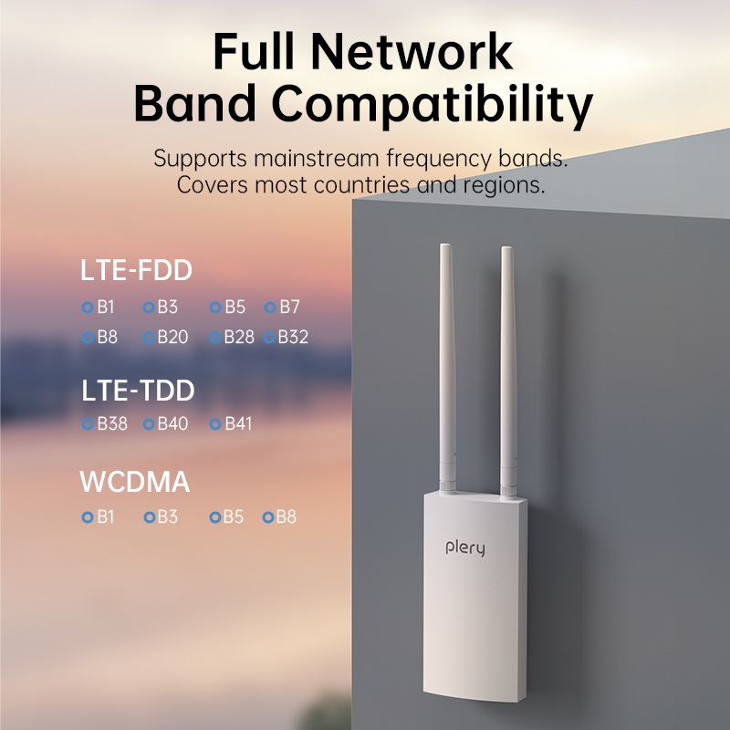 PLERY 1200Mbps Outdoor WIFI 4G - 4G Router With Poe Wan ulasan dan harga