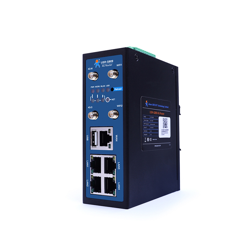 USR-G809-EAU Europe & Australi - Industrial 4G Router Vpn ulasan dan harga