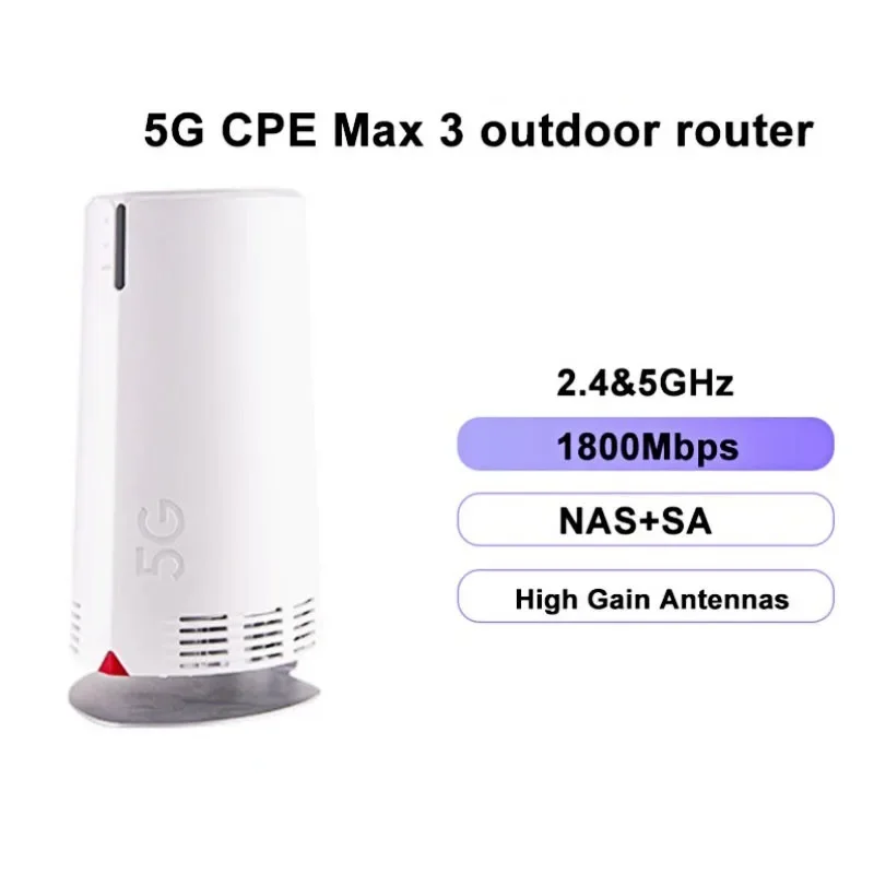 Unlocked 5G CPE Router Max 3 5 - 5G Outdoor Cpe Nsa Sa ulasan dan harga