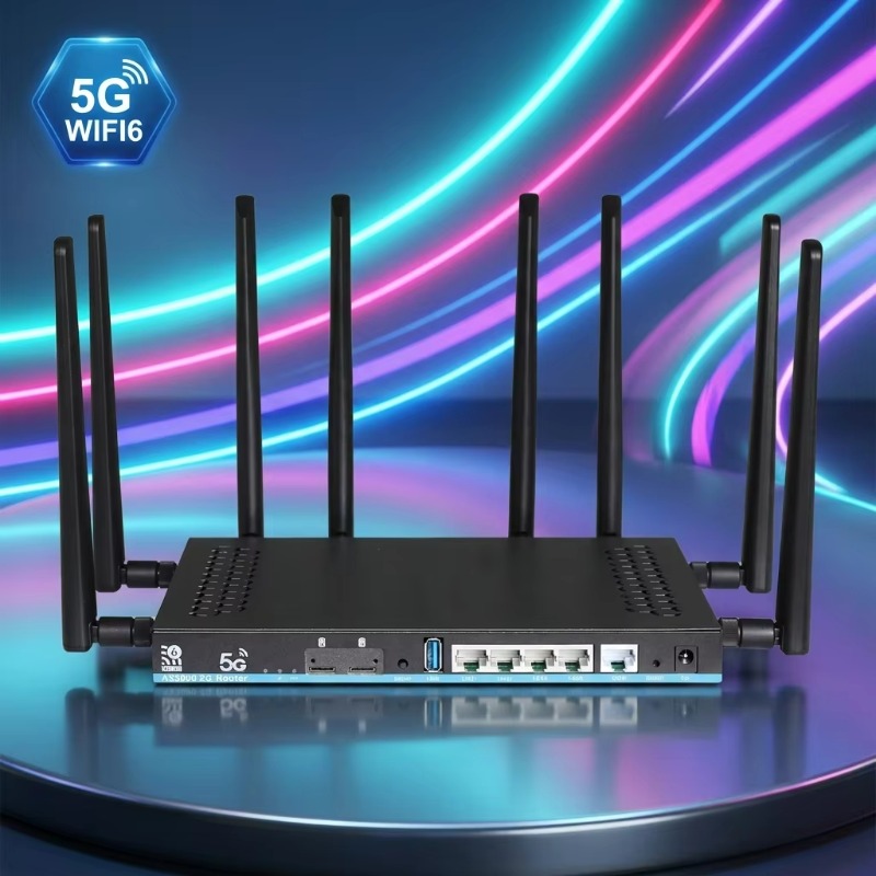 5G Openwrt 21 Gigabit Dual Ban - 4G Router Sim Card Slot Gigabit ulasan dan harga