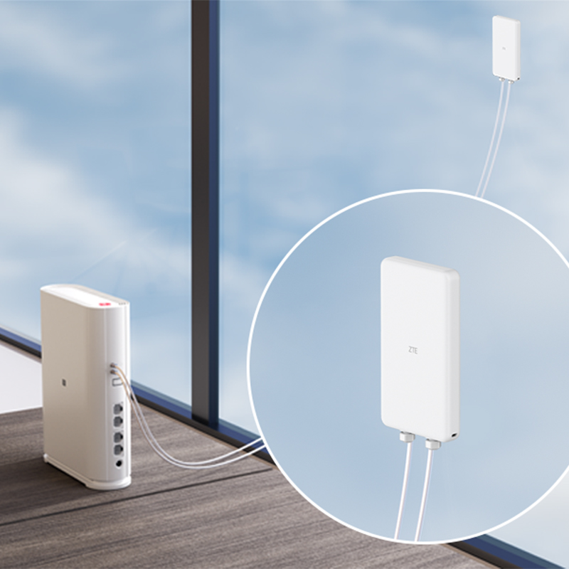ZTE 5G CPE G5TS Dual Band Wi-F - 4G Lte Modem Cat6 External Antenna ulasan dan harga