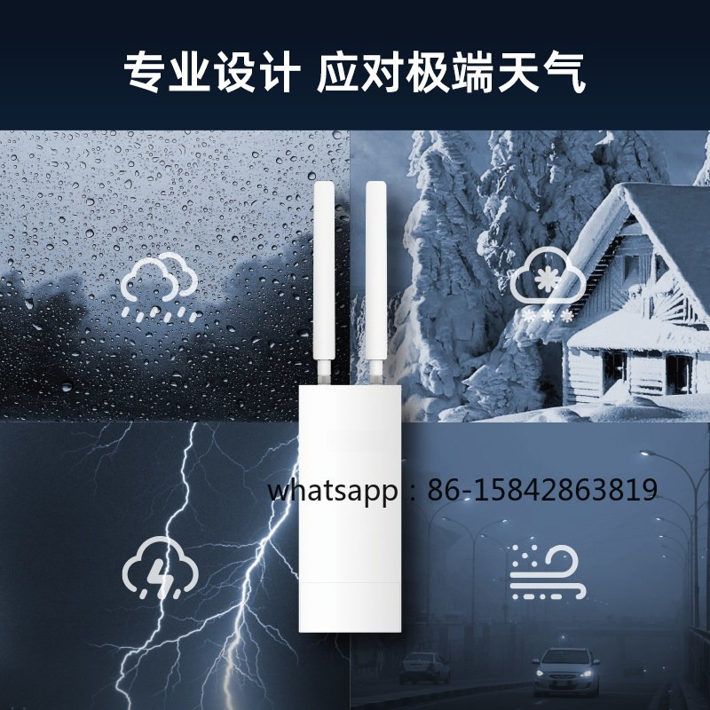 LT400 4G LTE 300Mbps WiFi Rout - 4G Lte Router Outdoor Waterproof ulasan dan harga