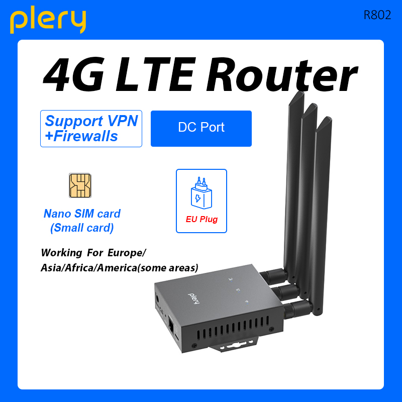 PLERY/COMFAST CAT 4/6 4G LTE R - Industrial 4G Router Vpn ulasan dan harga